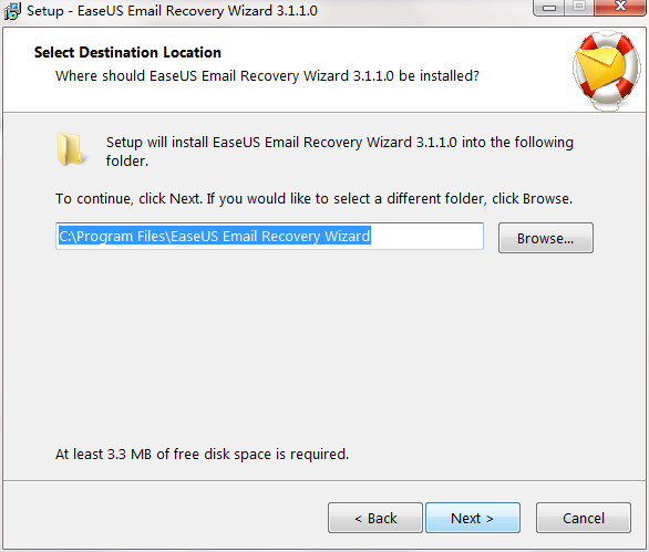 Easeus Email Recovery Wizard