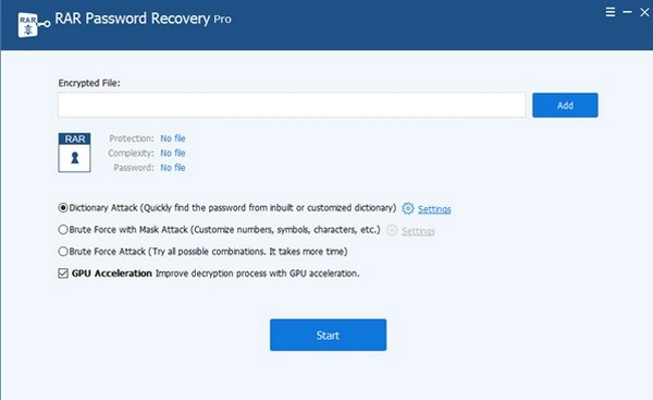RAR Password Recovery ProѰ
