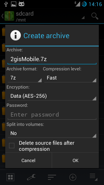 zarchiver V0.9.2 °